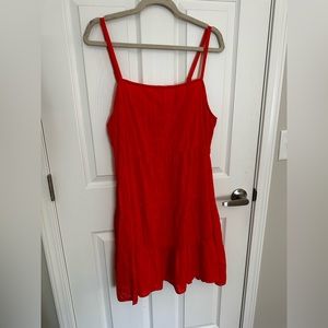 Old Navy Tank Top Orange XL Swing Dress
